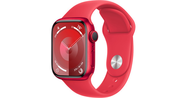 Apple Watch Series 9 41 mm PRODUCT(RED) Aluminium Bracelet Sport S/M