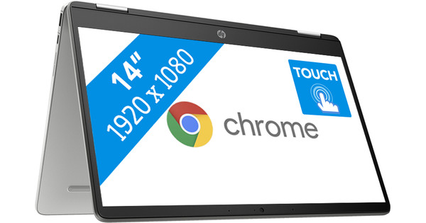 HP Chromebook x360 14a-ca0028nb AZERTY