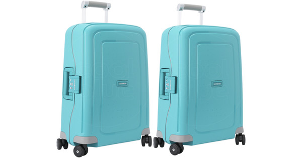 Valise 4 roues- S'cure 75cm Bleu Aqua