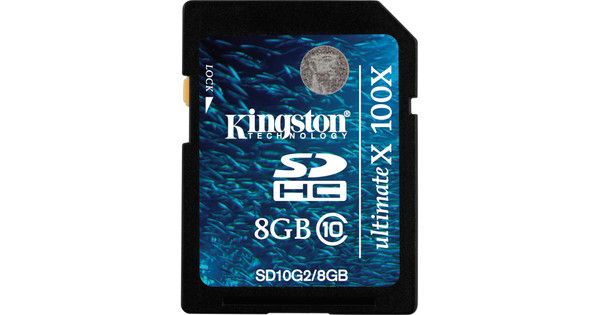 Kingston SDHC Ultimate X 8 GB Class 10