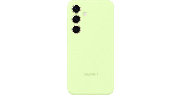 Samsung Galaxy S24 Silicone Back Cover Green