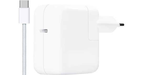 Apple Power Delivery Oplader 30W + Usb C naar Usb C Kabel 1m - Coolblue ...