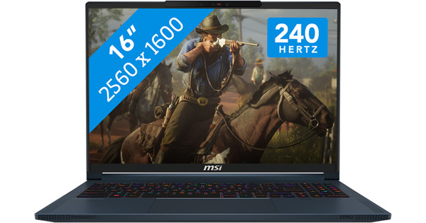 MSI Stealth 16 AI Studio A1VGG-020BE AZERTY