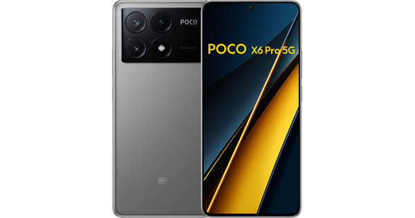 POCO X6 Pro 256GB Gray 5G - Coolblue - Before 23:59 POCO X6 Pro 256GB Gray 5G - Coolblue - Before 23:59