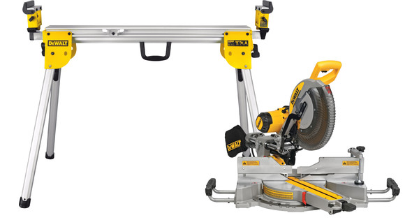 DeWalt DWS780-QS + Support - Coolblue - avant 23:59, demain chez vous