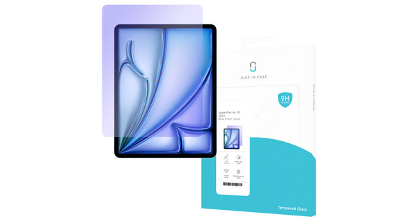 Just in Case Blue Light Filter Apple iPad Air 13 inches (2024) Screen Protector Glass