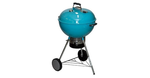 Weber bbq blauw