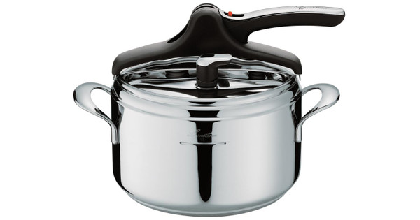 thumbnail: Lagostina La Classica Snelkookpan 12 Liter - 26 Cm Met Mand & Ecobox - Roestvrij Staal