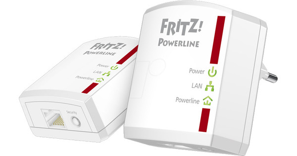 Fritz Powerline 510e Set - Ripetitori Segnale WiFi Tramite Rete Elettrica - Usato