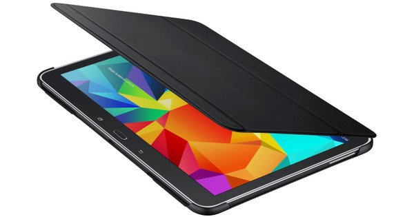 kapitalisme stout Savant Samsung Galaxy Tab 4 10.1 Book Cover Black - Coolblue - Voor 23.59u, morgen  in huis
