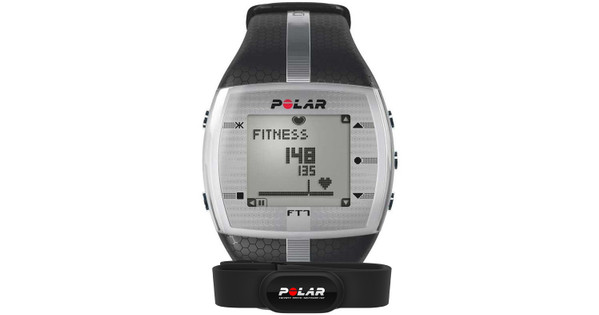 Polar FT7 Zwart/Zilver - Slimme horloges -