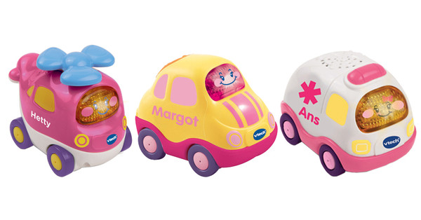 Vtech Toet Toet Auto's 3 roze autootjes - - Voor morgen in huis