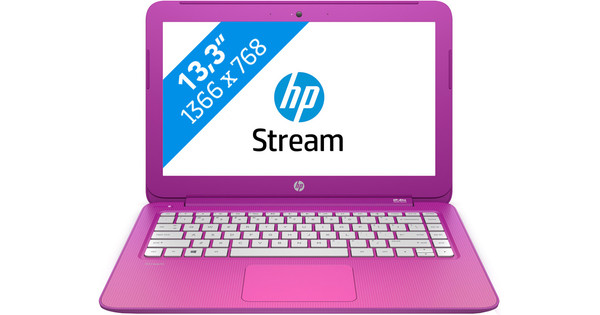 middag Verplicht Zenuw HP Stream 13-c001nd Roze - Coolblue - Voor 23.59u, morgen in huis