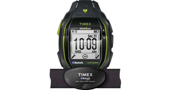 Timex Ironman Run x50 HRM Charcoal Lime Coolblue Voor 23.59u