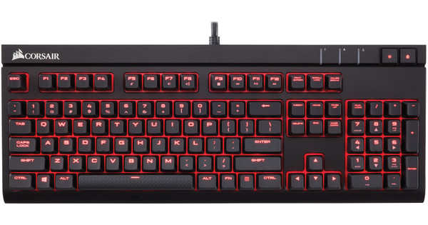 Corsair Strafe RED : le clavier mécanique voit rouge !
