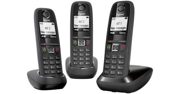 TÉLÉPHONE SANS FIL GIGASET A705A TRIO BLACK