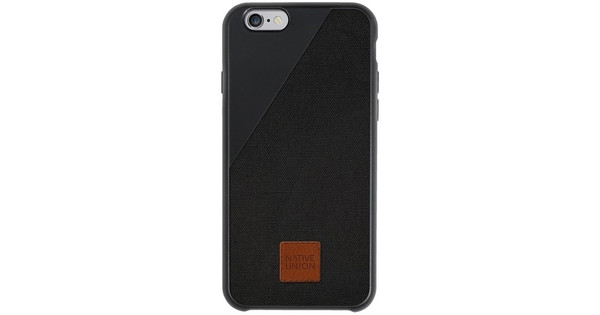 Native Union Clic 360 Canvas iPhone 6/6S Plus Zwart