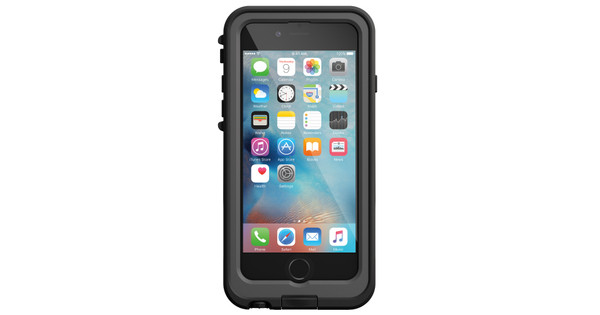 statisch Fonkeling Bron Lifeproof Fre Power Case Apple iPhone 6/6s Zwart - Coolblue - Voor 23.59u,  morgen in huis