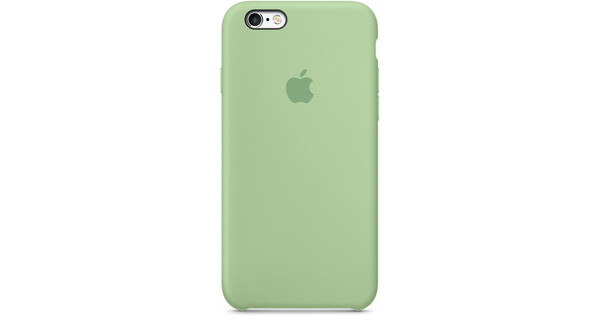 Apple 6/6s Silicone Case Mint Groen - Coolblue - Voor 23.59u, morgen in huis