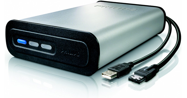 Philips SPD5130CC/10 eSATA/USB externe harde schijf 1 TB - Coolblue - Voor 23.59u, morgen huis