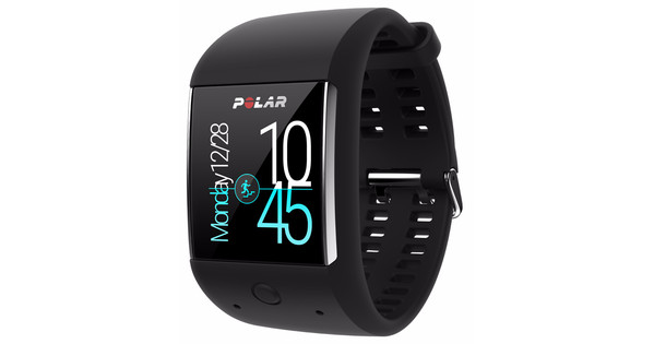polar m600 black screen