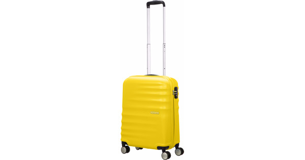 american tourister yellow trolley