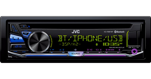JVC KD-R981BT - Coolblue - Voor 23.59u, morgen in huis