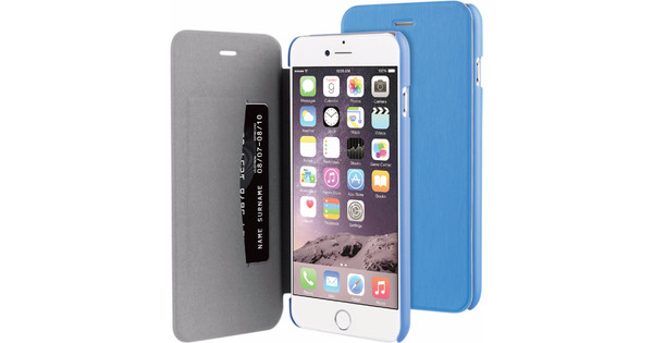 coque iphone 6 rabat bleu