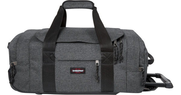 eastpak leatherface l black denim