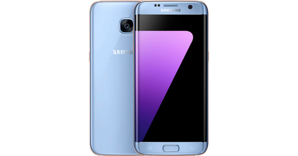 Danser tij harpoen Samsung Galaxy S7 Edge Blauw - Coolblue - Voor 23.59u, morgen in huis