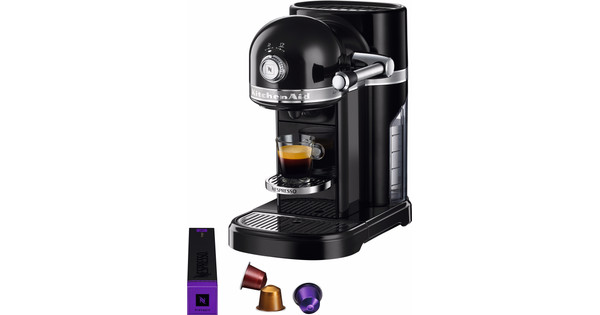 sectie Slot Marty Fielding KitchenAid Nespresso 5KES0503 Onyx Zwart - Coolblue - Voor 23.59u, morgen  in huis