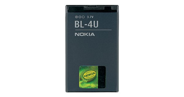 Batterie Originale Nokia BL-4U 1000mAh - Accu Neuf Pour Nombreux Modèles Nokia (206, Asha, XpressMusic...)