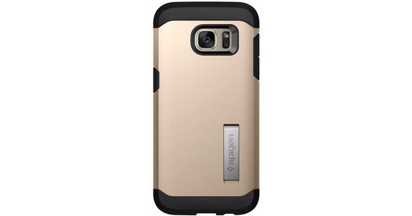 Spigen Tough Armor Galaxy S7 Edge Gold - Coolblue - Before 23:59, delivered tomorrow
