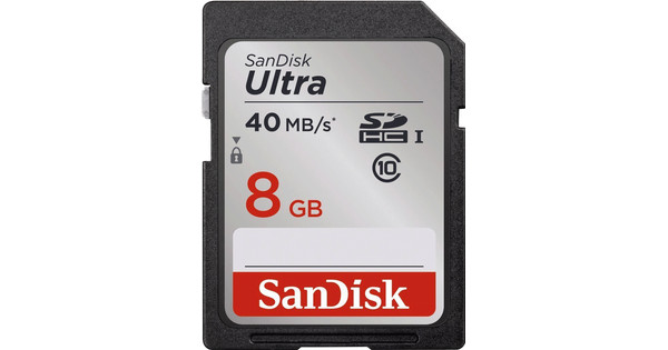 SanDisk SDHC Ultra 8 GB Class 10