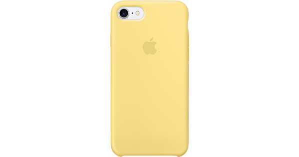 coque iphone 7 plus silicone jaune