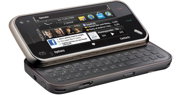 vrek traagheid Relatieve grootte Nokia N97 Mini Cherry Black QWERTY - Coolblue - Voor 23.59u, morgen in huis