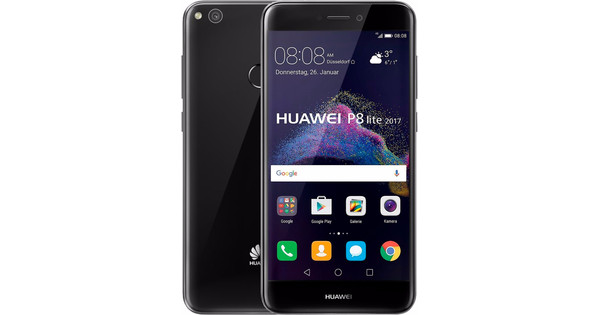 Succes ondergronds zone Huawei P8 Lite (2017) Zwart - Coolblue - Voor 23.59u, morgen in huis