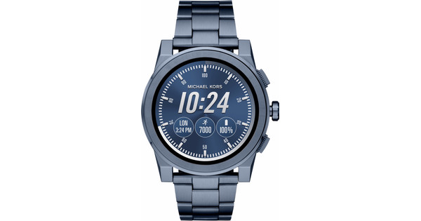 Michael kors men's smartwatch grayson mkt5028 best sale