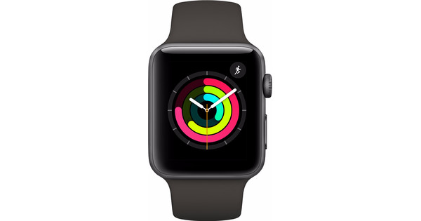 apple watch 3 42mm space gray aluminum