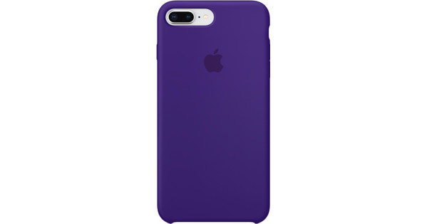 coque iphone 8 plus silicone violet