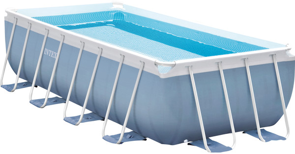 Bâche Solaire Rectangulaire Intex Pour Piscine Cadre Ultra Frame 488x244 Cm - Chauffage Solaire, Réduction évaporation