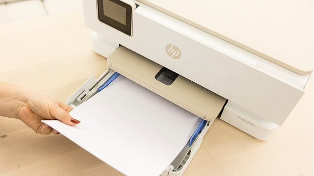 papier invoeren in printer