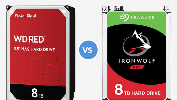 NAS Western Digital RED ou Seagate IronWolf