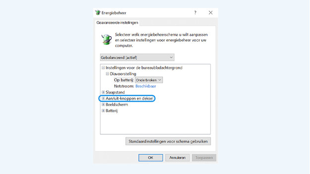 How do I change the settings of the laptop lid in Windows 10 ...