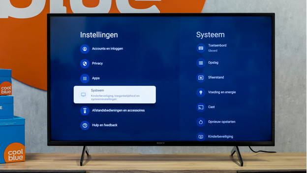 paramètres du système