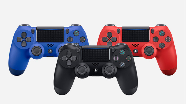 Manettes Dualshock en 3 couleurs