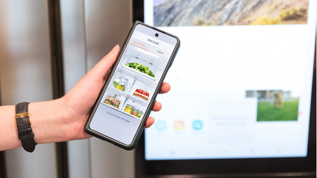 Control the fridge with an app