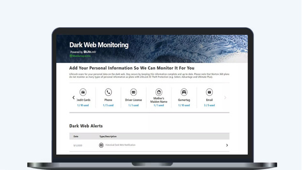 Recevez des notifications sur des fuites de vos données personnelles via Dark Web Monitoring
