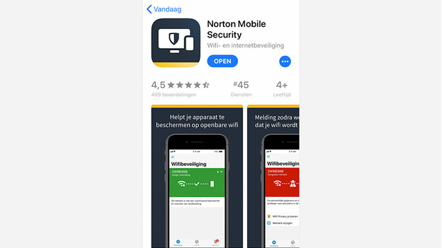 Open Norton app