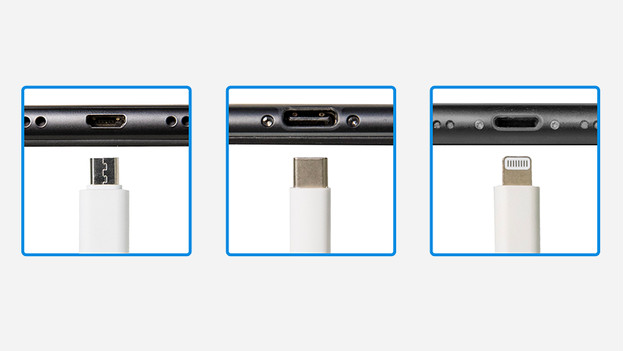 Which connector does my cable have micro USB-C to Lightning